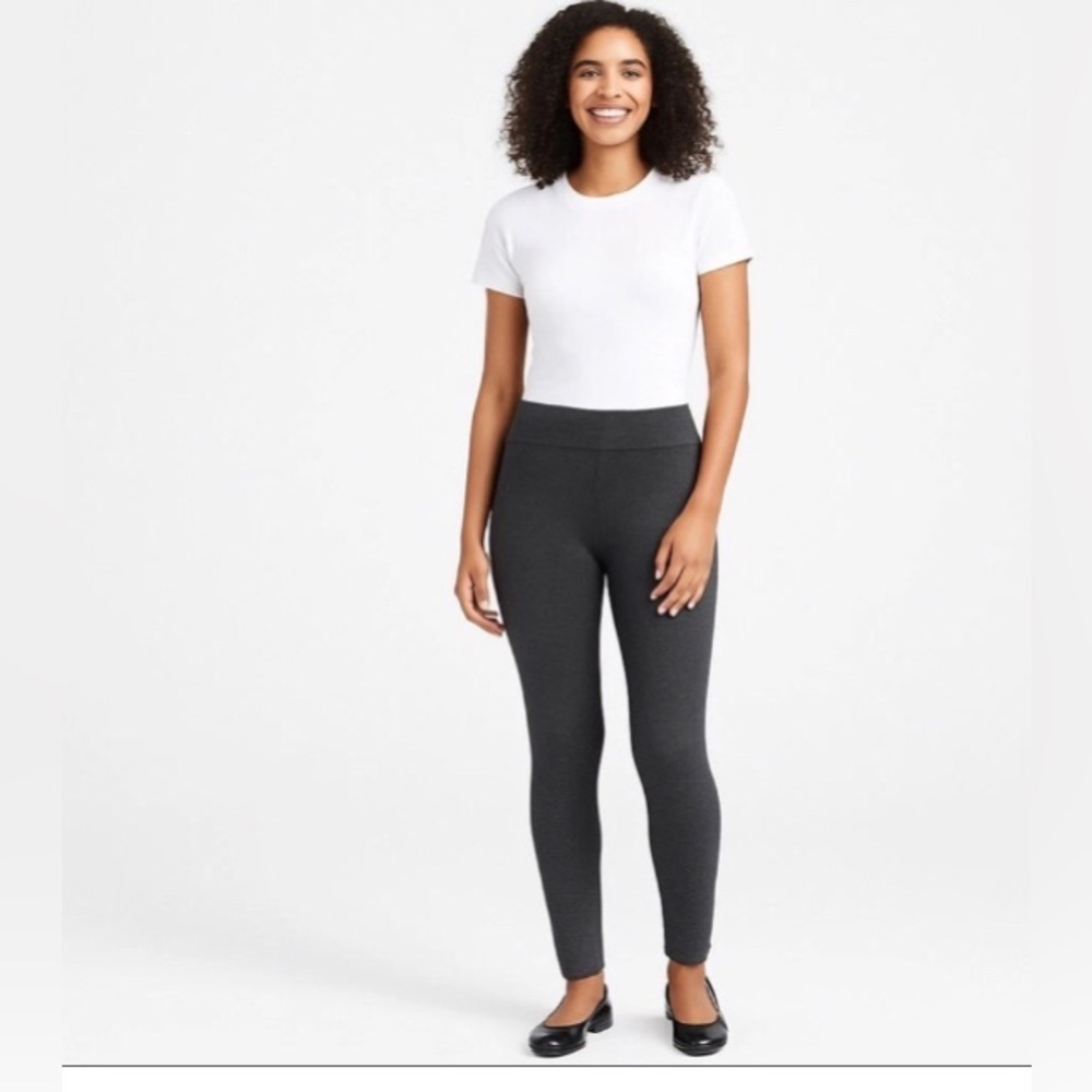 Anne Klein Black Tummy Control Skinny Leggings